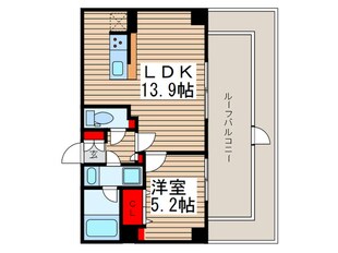 ｱｲﾙ ﾌﾟﾚﾐｱﾑ東向島(801)の物件間取画像